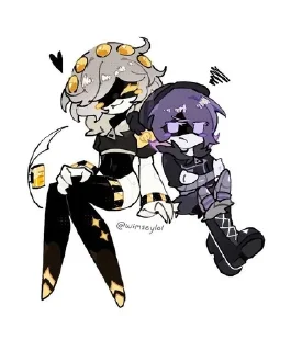 Sticker from OᗰG! ｡☆ ᐯᑌZI // (╯^3^)╯//