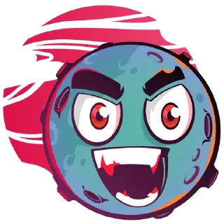 😡 emoji Moony Loony Telegram sticker 12 of 16