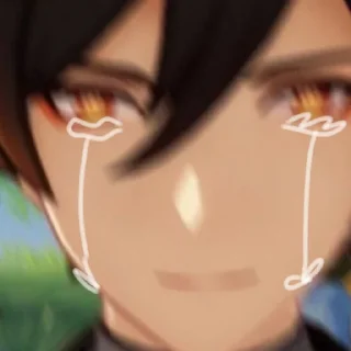 🥲 emoji Чжун ли Telegram sticker 23 of 60