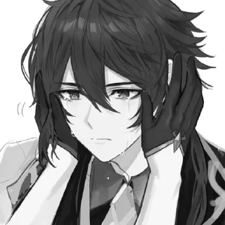 🤍 emoji чжун ли. Telegram sticker 16 of 33