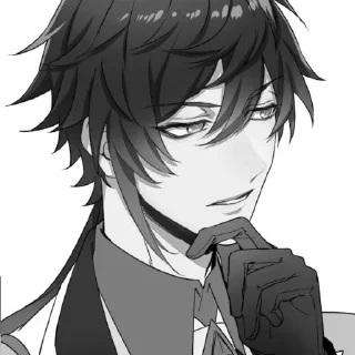 🤍 emoji чжун ли. Telegram sticker 20 of 33