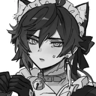 🤍 emoji чжун ли. Telegram sticker 13 of 33