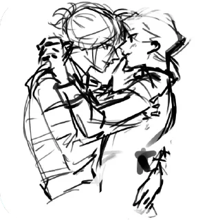 🥰 emoji Pact of Guilty ~ Luca&Aesop Telegram sticker 13 of 120