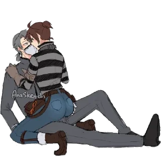 Sticker from Pact of Guilty ~ Luca&Aesop