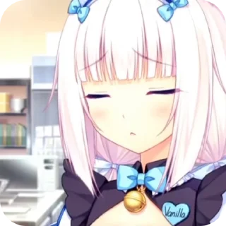 🍓 emoji ㅤㅤ @LISAIRL NEKOPARA! :3ㅤㅤㅤㅤ Telegram sticker 24 of 40