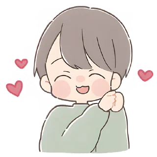 🥰 emoji Говорящий кун @Nyasticks Telegram sticker 7 of 33