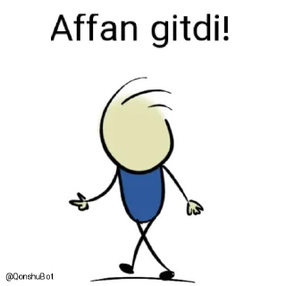 Sticker from Affan @Qonshubot