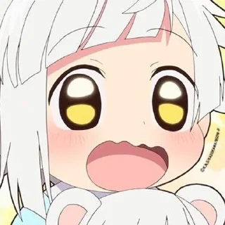 🌟 emoji I answer.. popipo!! Telegram sticker 22 of 120