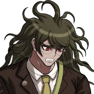 😞 emoji / Danganronpa V3 pack by @wanna_s_l_e_e_p / Telegram sticker 14 of 120
