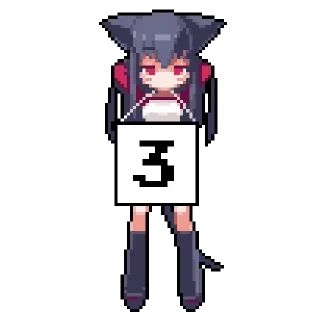 Sticker from Rule34 counter animated | @ignorantsplace