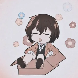 Sticker from я есть дазай ( @xopnu_kapacb )