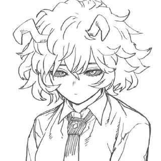 😑 emoji Мина Ашидо🌺 Telegram sticker 11 of 27