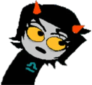 ❓ emoji T3R3Z1 PYROP3 @scalySheriff Telegram sticker 17 of 84