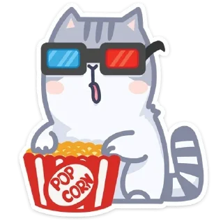 🍿 emoji мав Telegram sticker 16 of 117