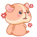 😒 emoji Хомячок Коржик • @TgSticker Telegram sticker 10 of 49