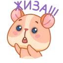 😮 emoji Хомячок Коржик • @TgSticker Telegram sticker 13 of 49
