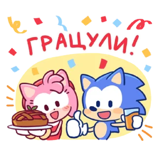 👍 emoji Sonic Cute Emoji Telegram sticker 11 of 42