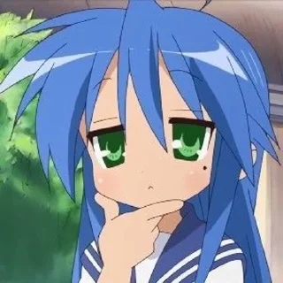 💤 emoji Konata izumi @kiwiys Telegram sticker 12 of 120
