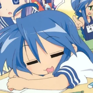 💤 emoji Konata izumi @kiwiys Telegram sticker 6 of 120