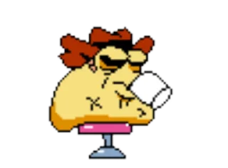 ☺️ emoji The Vigilante @pizzza_tower Telegram sticker 15 of 50