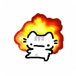 🤯 emoji Kitty Telegram sticker 8 of 18