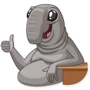 Sticker from Homunculus Loxodontus