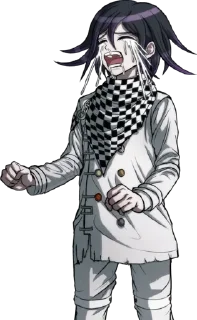 😭 emoji 😈Kokichi Ouma🍇 Telegram sticker 13 of 120