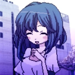 🫐 emoji ૮꒰° ⊹ 𝙔𝙖𝙣𝙙𝙚𝙧𝙚𝙡𝙡𝙖︶ ₊˚ @stiikerssx Telegram sticker 7 of 60