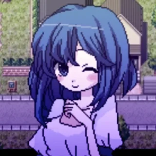 🫐 emoji ૮꒰° ⊹ 𝙔𝙖𝙣𝙙𝙚𝙧𝙚𝙡𝙡𝙖︶ ₊˚ @stiikerssx Telegram sticker 19 of 60