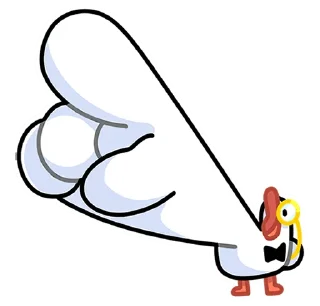☦ emoji @tgsticker Гусь - за мат кусь без надписей! Telegram sticker 7 of 48