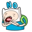 🙅‍♂️ emoji Finn Telegram sticker 15 of 19