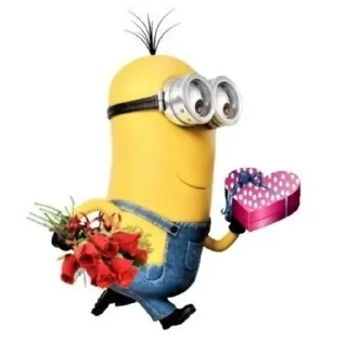 💐 emoji minions Telegram sticker 14 of 26