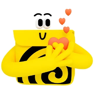Sticker from Yandex Eats