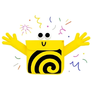 🥳 emoji Yandex Eats Telegram sticker 6 of 16