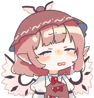 😭 emoji Crying 2hus by もこきよ (2757229) Telegram sticker 24 of 31