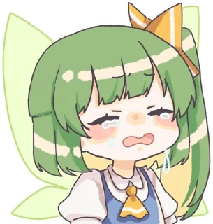 Sticker from Crying 2hus by もこきよ (2757229)