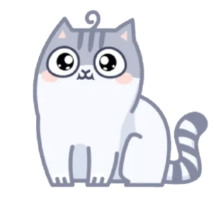 😳 emoji серый персик Telegram sticker 20 of 49