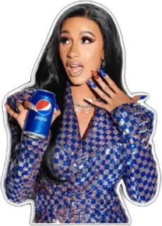 🌟 emoji Cardi B Telegram sticker 5 of 16
