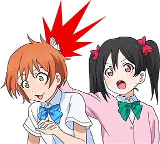 Sticker from Love Live by @anime_stickerr