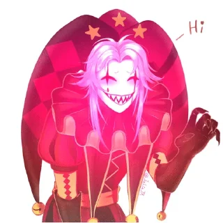🌟 emoji pierrot | cr : @stikersbyneko Telegram sticker 5 of 56