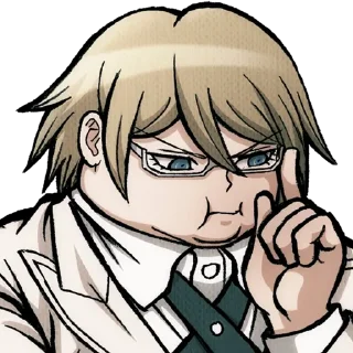 🤔 emoji / Danganronpa 2 pack by @wanna_s_l_e_e_p / Telegram sticker 11 of 120