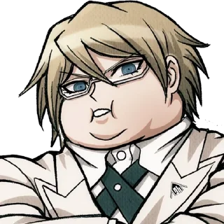 🙄 emoji / Danganronpa 2 pack by @wanna_s_l_e_e_p / Telegram sticker 10 of 120