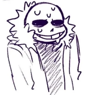 🌟 emoji anxiety sans pack (by boo) Telegram sticker 7 of 13