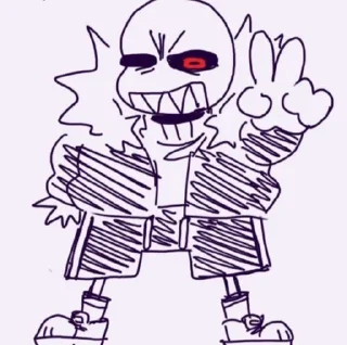 🌟 emoji anxiety sans pack (by boo) Telegram sticker 10 of 13