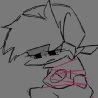 😞 emoji Fnf Telegram sticker 9 of 18