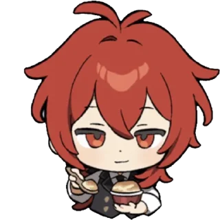 😉 emoji Genshin impact Telegram sticker 20 of 32
