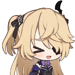 😊 emoji Genshin impact Telegram sticker 5 of 32