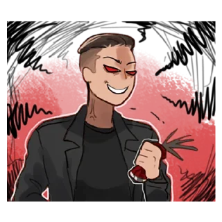 😠 emoji Коварный парень @nyasticks Telegram sticker 12 of 41