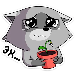 😢 emoji Гриня :: @stickroom Telegram sticker 16 of 16