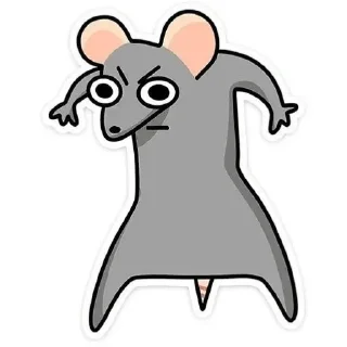 Sticker from Крыска 🐭